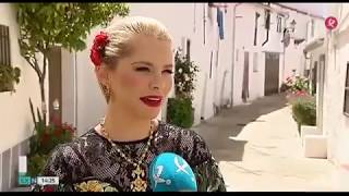 Soraya- Rodaje " Yo brindo" nuevo videoclip Extremadura noticias, Canal Extremadura (14/05/18)