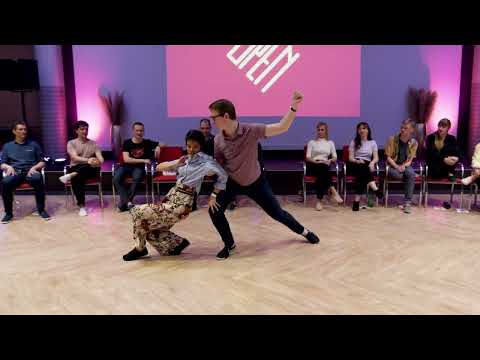 Fabian Stein & Jessica Crochot - 4th place Advanced Jack&Jill Finals - Slovenian Open 2024