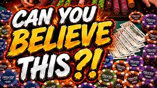 3 CARD POKER in LAS VEGAS! CAN YOU BELIEVE THIS ____! 🍀🍀 IRL