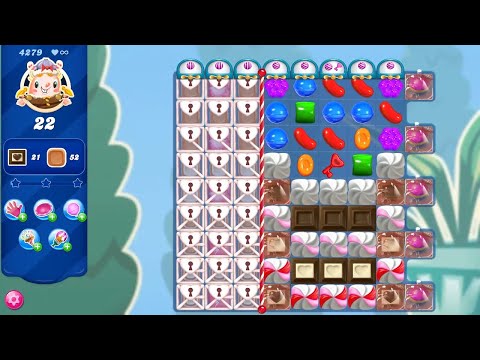 Candy Crush Saga LEVEL 4279 NO BOOSTERS (new version)🔄✅