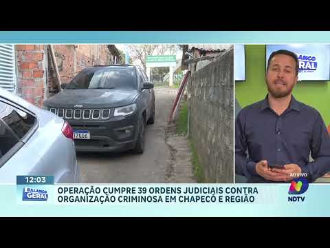 Operação Istós cumpre 39 mandados contra organização criminosa