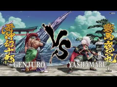 SAMURAI SHODOWN: First  Fight GENJURO vs. YASHAMARU
