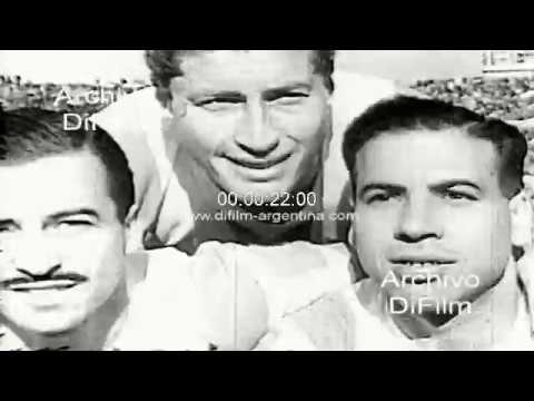 Uruguay vs Argentina por la Copa del Atlantico 1956