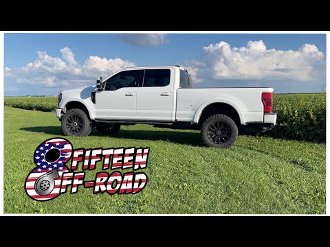 Ford F 350 Tremor gets leveled UP! PMF Suspension. Icon. Bilstein. In depth How To. Step by step.