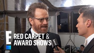 Bryan Cranston Gets Star-struck at 2017 Golden Globes | E! Live from the Red Carpet