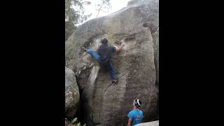 Video thumbnail: Contrôle A, 7c. Fontainebleau