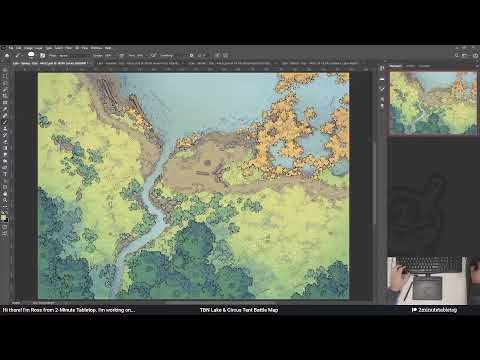 Painting my new battle maps (Part 1)