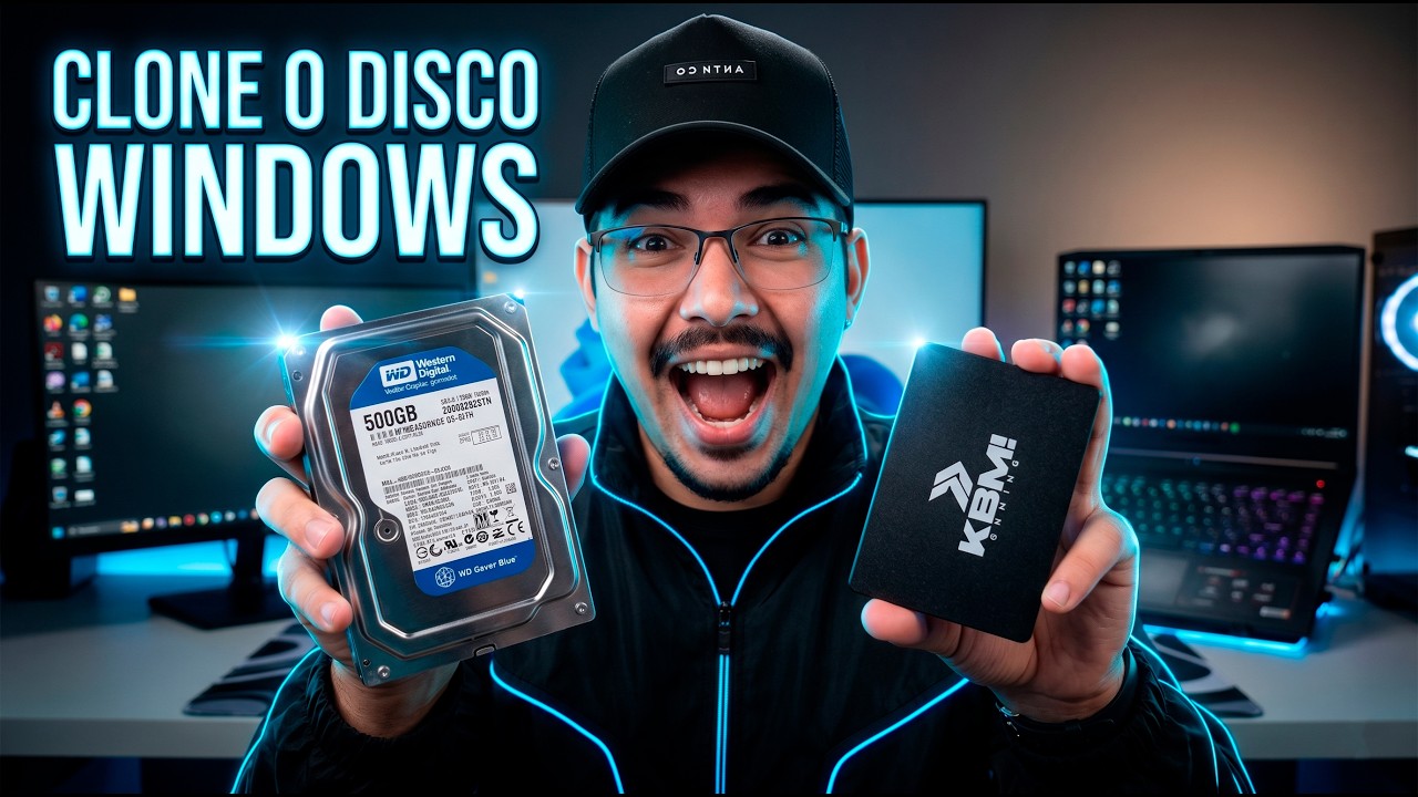 Como CLONAR o Disco do Windows para SSD (Com Drivers e Arquivos) Sem Formatar!