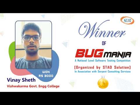 BUGmania Season 1 Winner