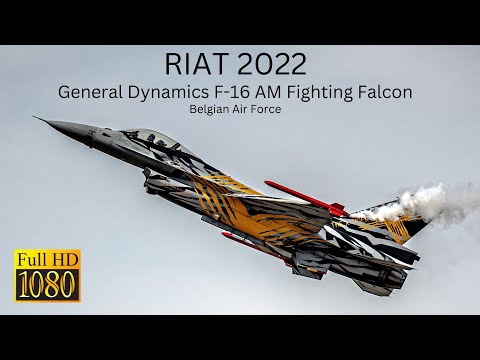 F16 Solo Display - Belgian Air Force - RIAT 2022