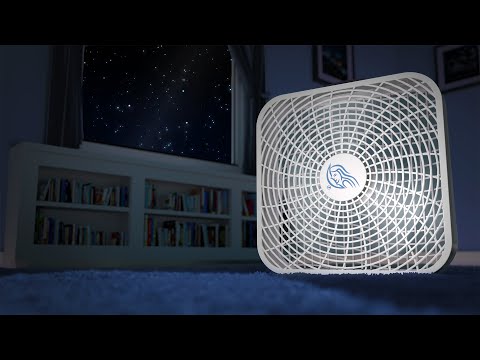 Sleep Sounds of a Box Fan Blows All Night Long!