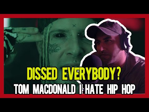 PAKISTANI RAPPER REACTS TO Tom MacDonald - "I Hate Hip Hop"