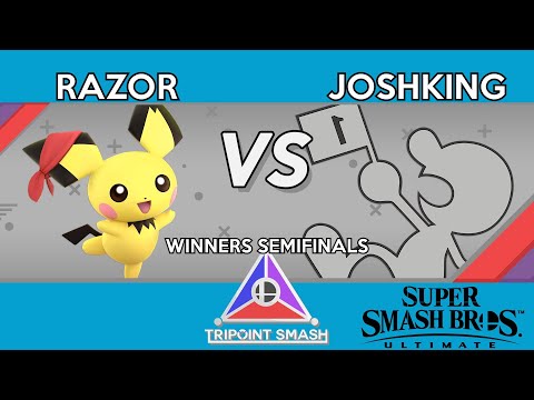 Tripoint Smash 48 - Winners Semifinals - Razor (Pichu) Vs. JoshKing (Mr Game and Watch)