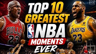 Top 10 Greatest NBA Moments Ever MQDEFAULT Thumbnail