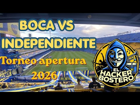 "Boca vs ind. Himno,previa libertadores" Barra: La 12 &bull; Club: Boca Juniors &bull; País: Argentina