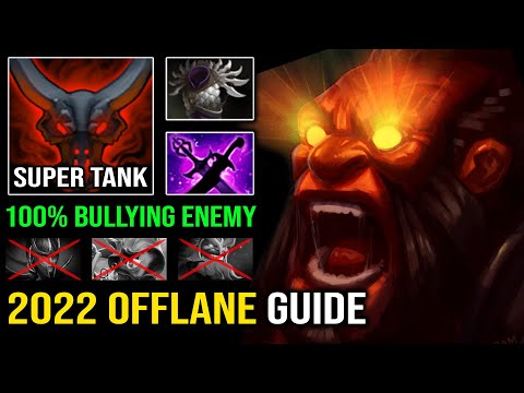 How to Offlane Axe in 2022 with Super Tank Fast Vanguard Bullying Everyone EZ MMR Dota 2