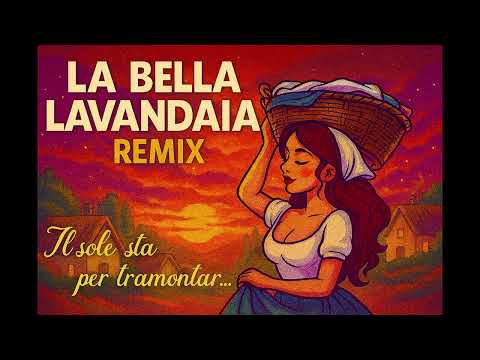 🌅 LA BELLA LAVANDAIA REMIX – Ballata elettronica al tramonto 🌅