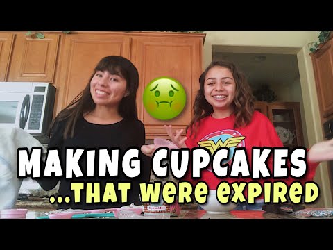 MAKING CUPCAKES WITH EXPIRED CUPCAKE MIX