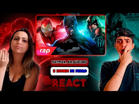 Rap do Homem de Ferro, Batman e Arqueiro Verde - SEM PODERES | NERD HITS [React Rap Nerd]