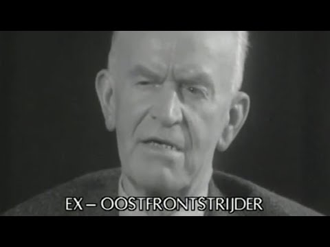 Drie Oud-Oostfrontstrijders (SS) Spreken in Documentaire "Portret van Anton Adriaan Mussert"