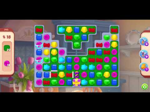 Homescapes - Level 345 - How to complete