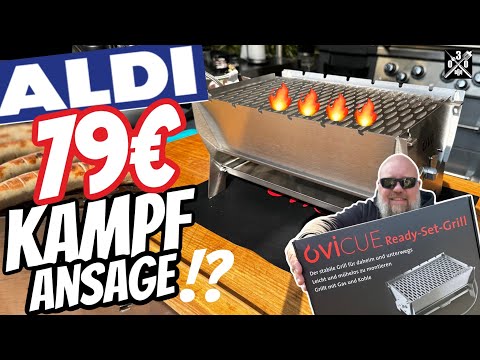 ALDI Camping Grill for 79 € What can the SKOTTI clone - 030 BBQ