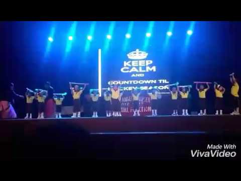 Anvee Pawar leading Dance performance at Annual Function