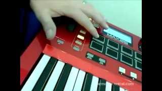Video thumbnail for Winter NAMM 2013 Akai MAX25 controller by HarmonyCentral