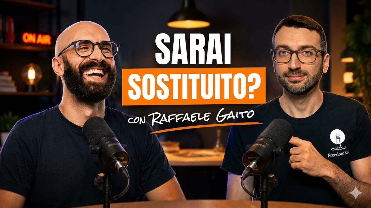AI e Futuro del Lavoro: Cosa Fare Adesso con Raffaele Gaito