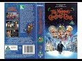 Original VHS Opening And Closing To The Muppets Christmas Carol UK VHS Tape V1