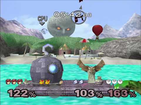 Dairantou Smash Brothers DX (SSBM) CPU Tournament Episode 2