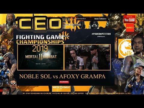 CEO MK11 2019 A foxy grampa vs noble sol