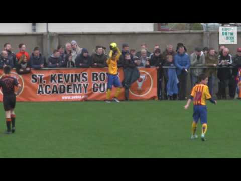 St Kevins Boys vs FC Barcelona - Group Game Academy Cup 2016