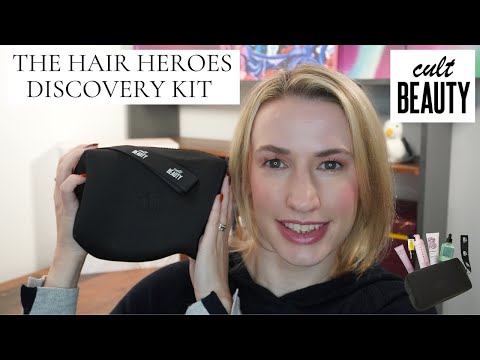 CULT BEAUTY THE HAIR HEROES DISCOVERY KIT UNBOXING 2023