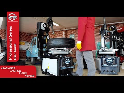 Atek Makina | Professional Serisi Lastik Sökme ve Takma Makinesi - Kullanıcı Rehberi