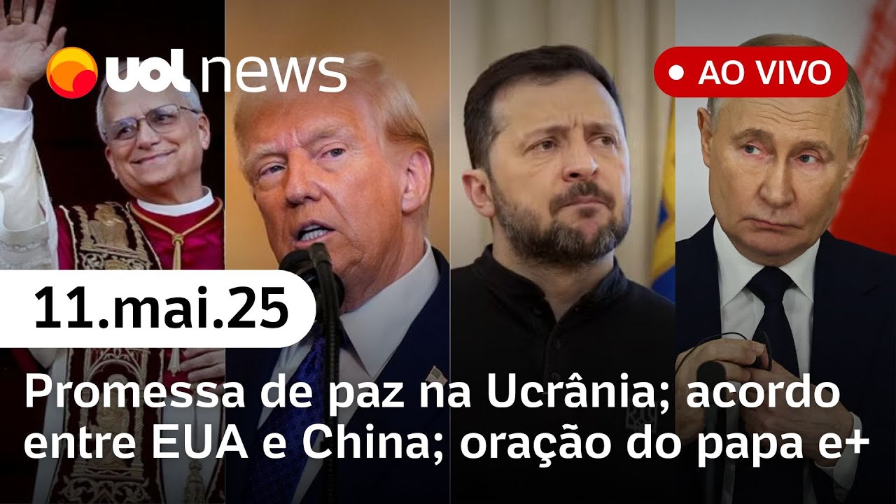 Dia das Mães tem promessa de paz na Ucrânia; oração do Papa; bebês reborn em alta e mais | UOL News