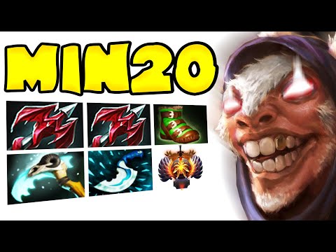 ( 7.5 K MMR ) 20 Min Ez End :) Dota2 Meepo Pro Player