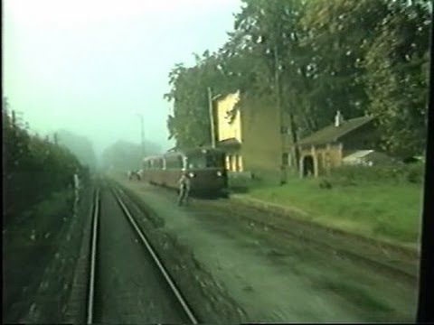 Schienenbus-Mitfahrt Gars-Soyen am 26.September 1985