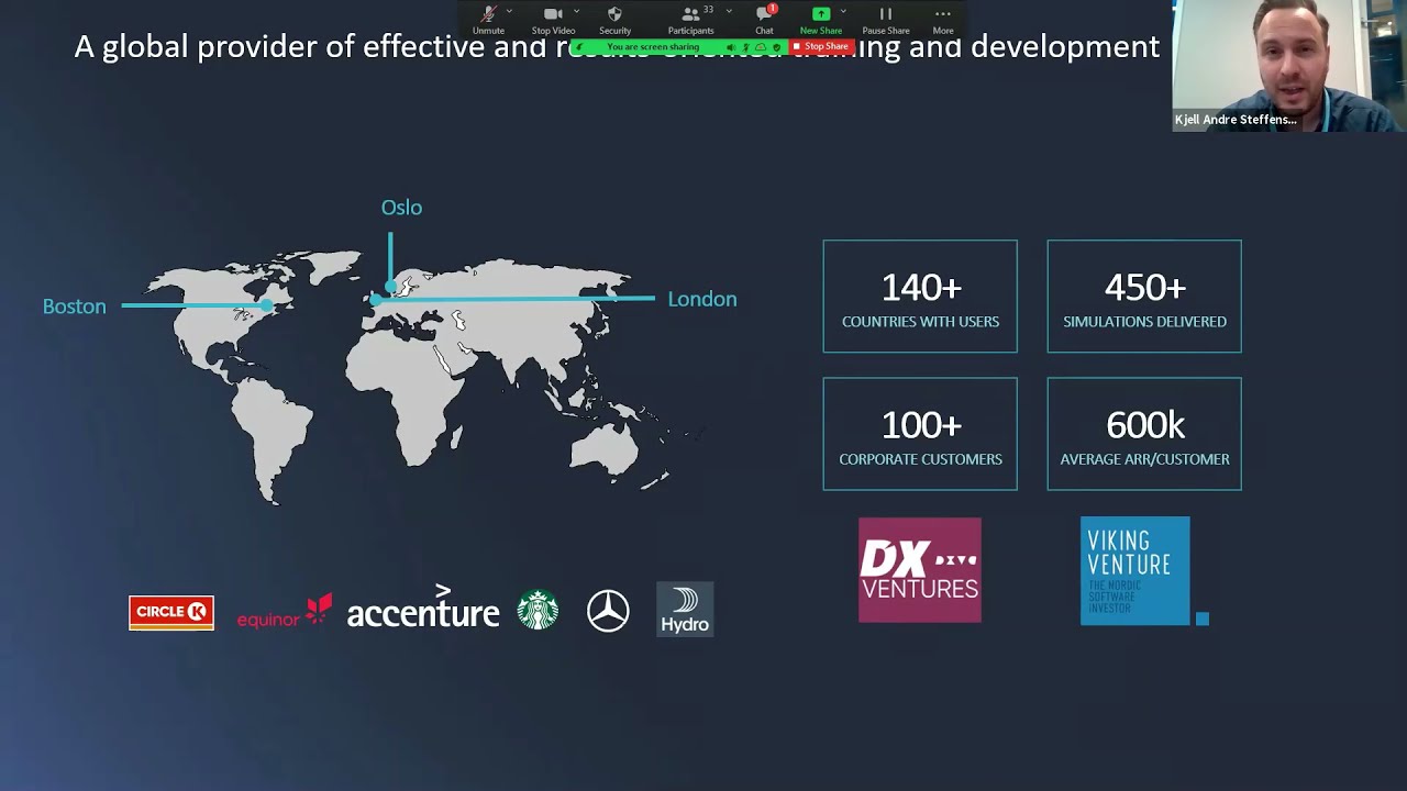 Gamified simulation training