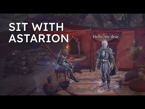 Sit With Astarion | Mod Demo