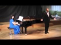Nicholas Scarpinati sings Schubert "im Dorfe"