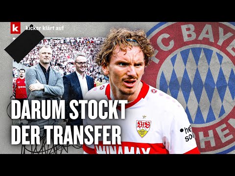 Video Thumbnail: Woltemade und die Bayern: Darum bleibt der VfB Stuttgart knallhart | kicker klärt auf