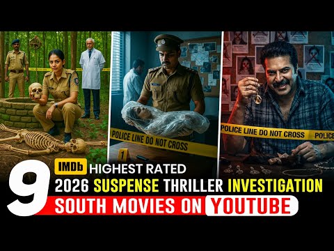 Top 9 New South Indian Suspense Thriller Movies in Hindi 2025 | South Investigation Movies In Hindi