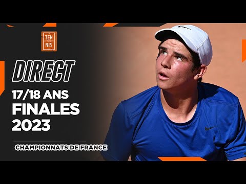 DIRECT Finales Championnats de France 17/18 ans 2023 | FFT