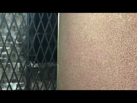 Unsettling Marshall hand-operated winding-drum freight elevator - Wd1Off,19,1 - Pittsburgh, PA