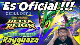Mega Hype, Es Oficial, Confirmado Set de Rayquaza (Delta Reign) Noviembre 6