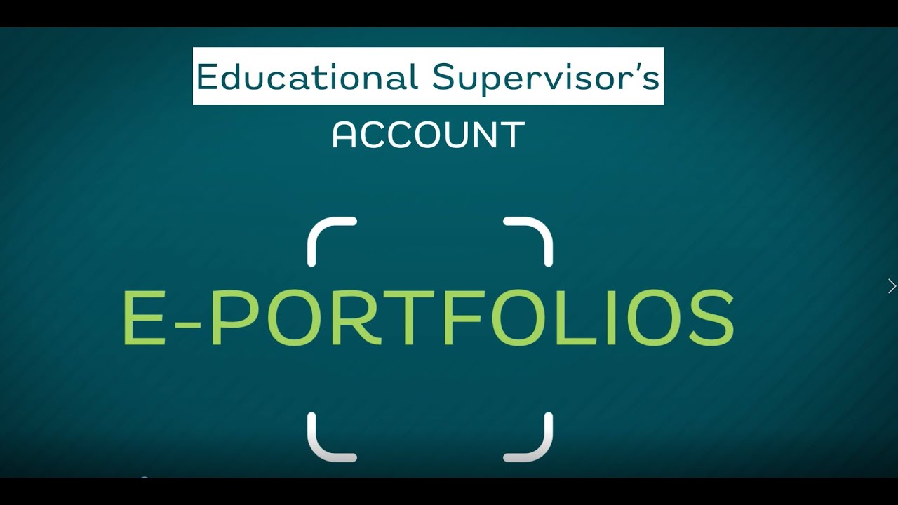 Classera EN supervisor E-Portfolios V1