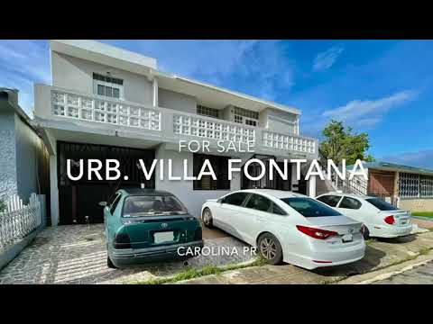Urb. Villa Fontana, Carolina- For Sale!