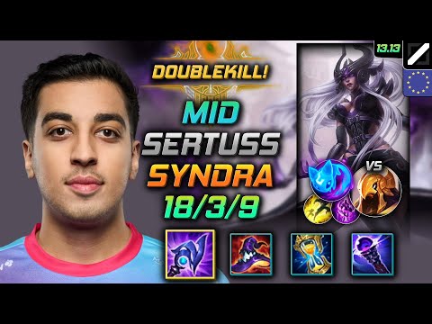 Syndra Mid Build Sertuss Luden's Tempest Summon Aery - LOL EUW Challenger Patch 13.13