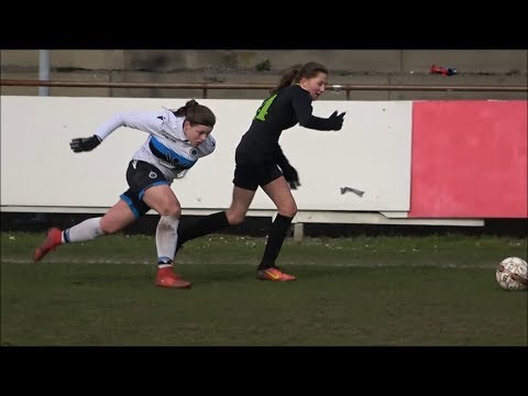 Club Brugge Vrouwen B-KFC Moerkerke 4-0, 18-03-2018